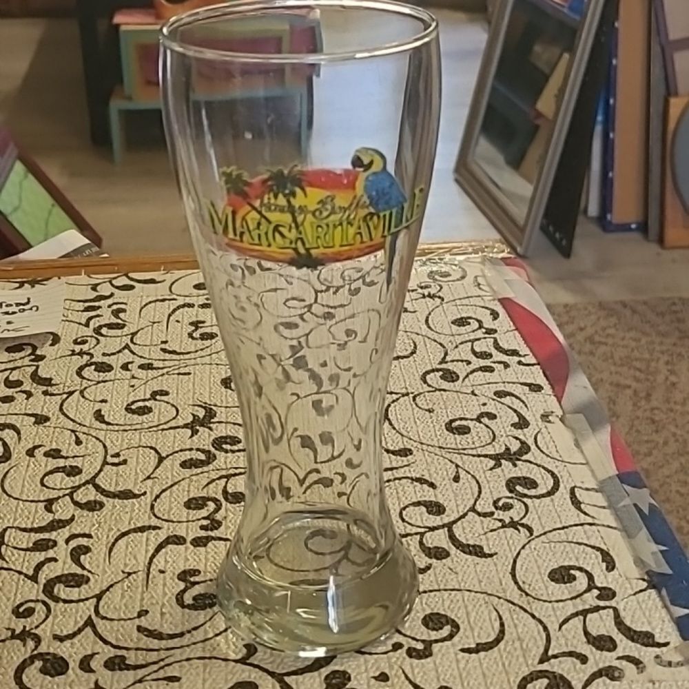 JIimmy Buffet's Margaritaville Pilsner Glass